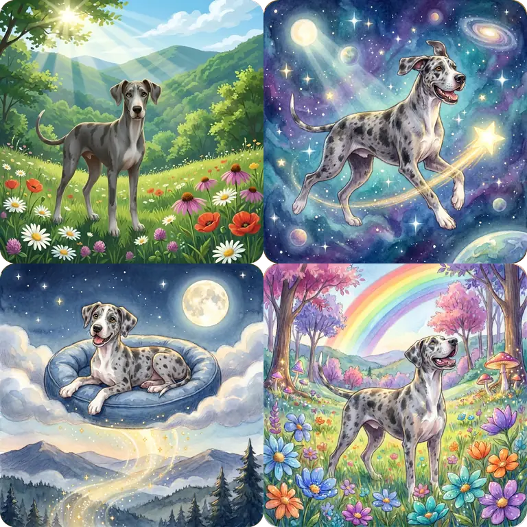 Sig, Bedtime Story Dane, in Summer and in his dreams